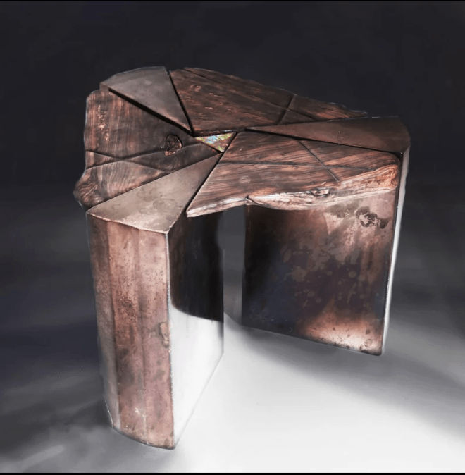 Mark Brazier-Jones, Brutalist coffee table small