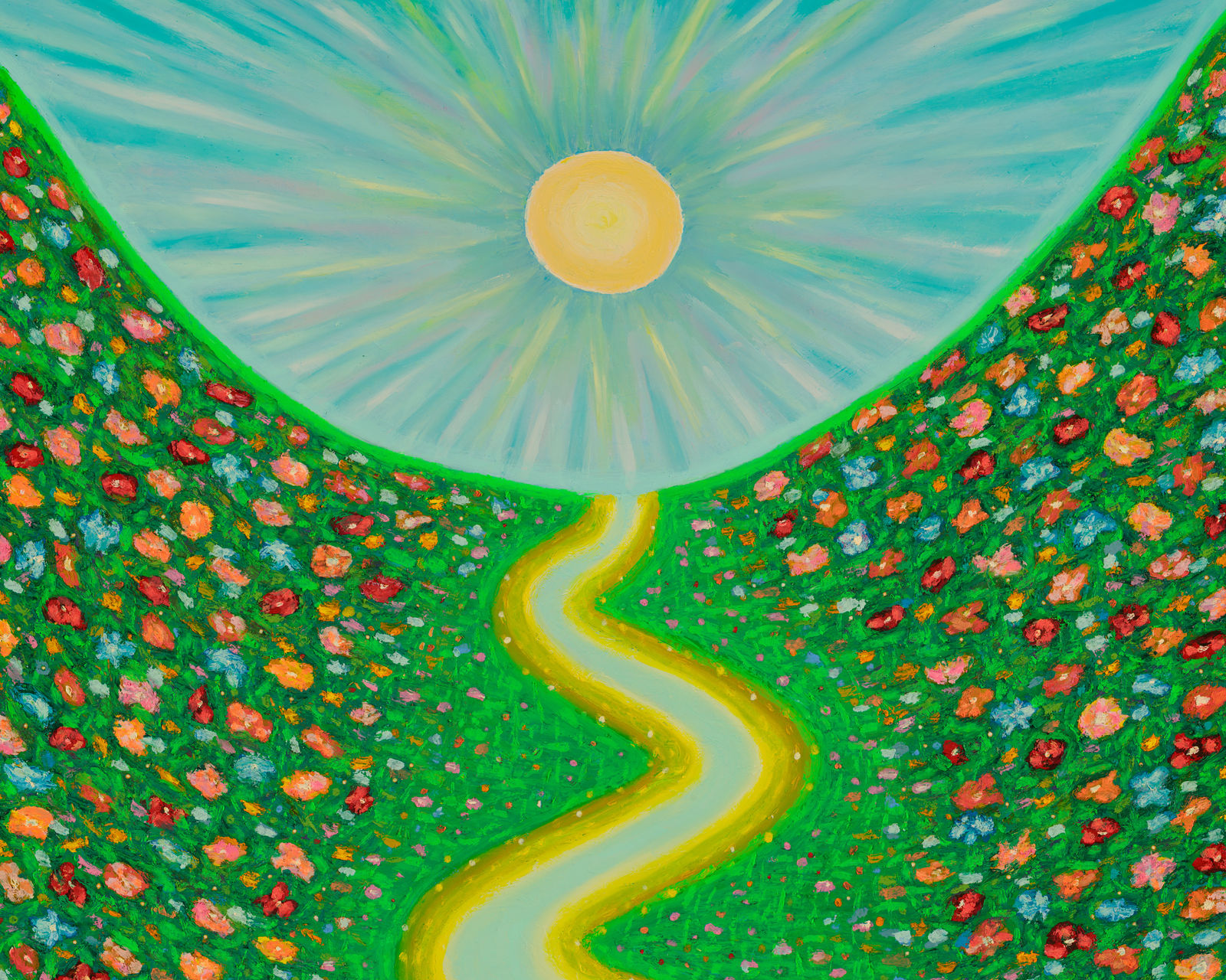 Ping Zheng, Blooming Spring, 2024