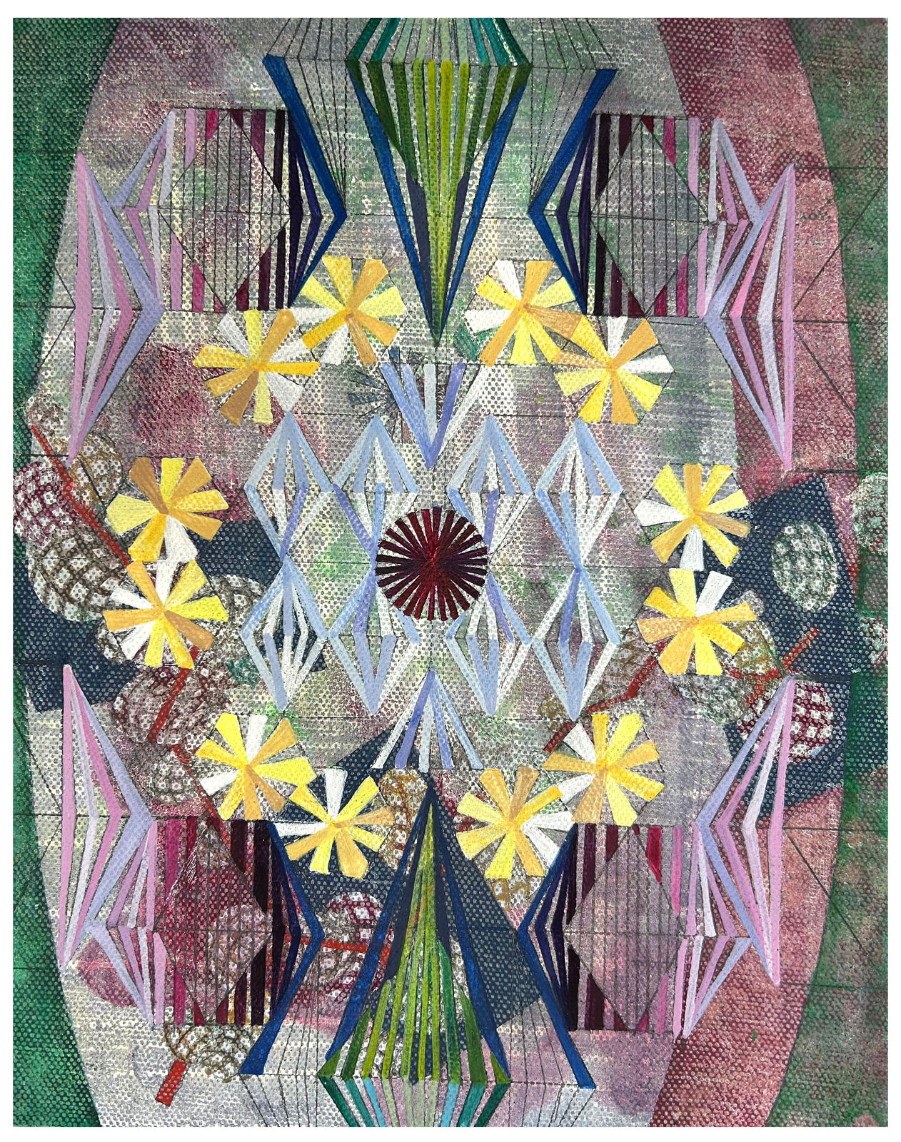 Mara Held, 8 Pieces of Brocade, 2025