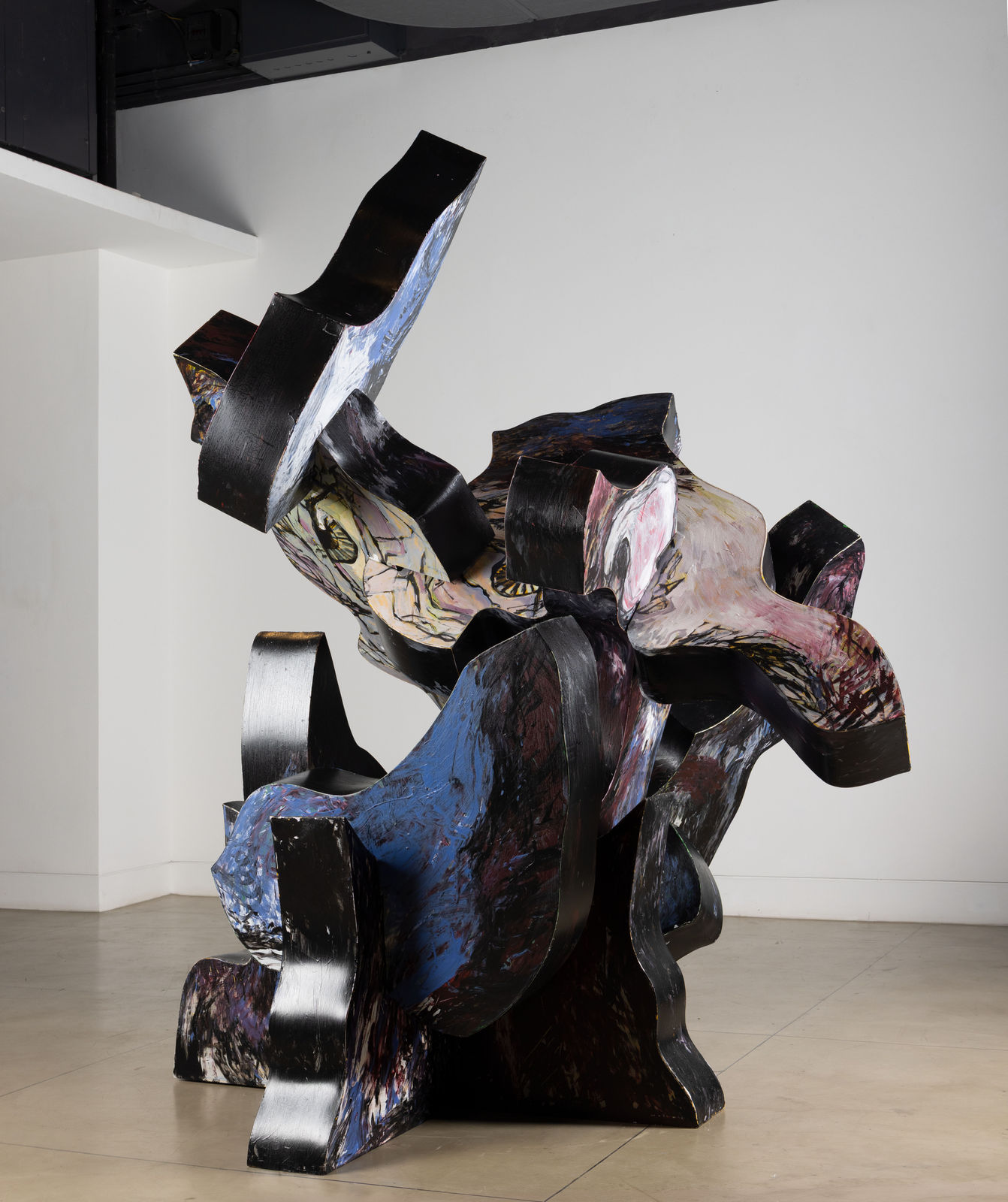 Hashan Cooray, True Faces That Break Like Puzzles IX, 2026