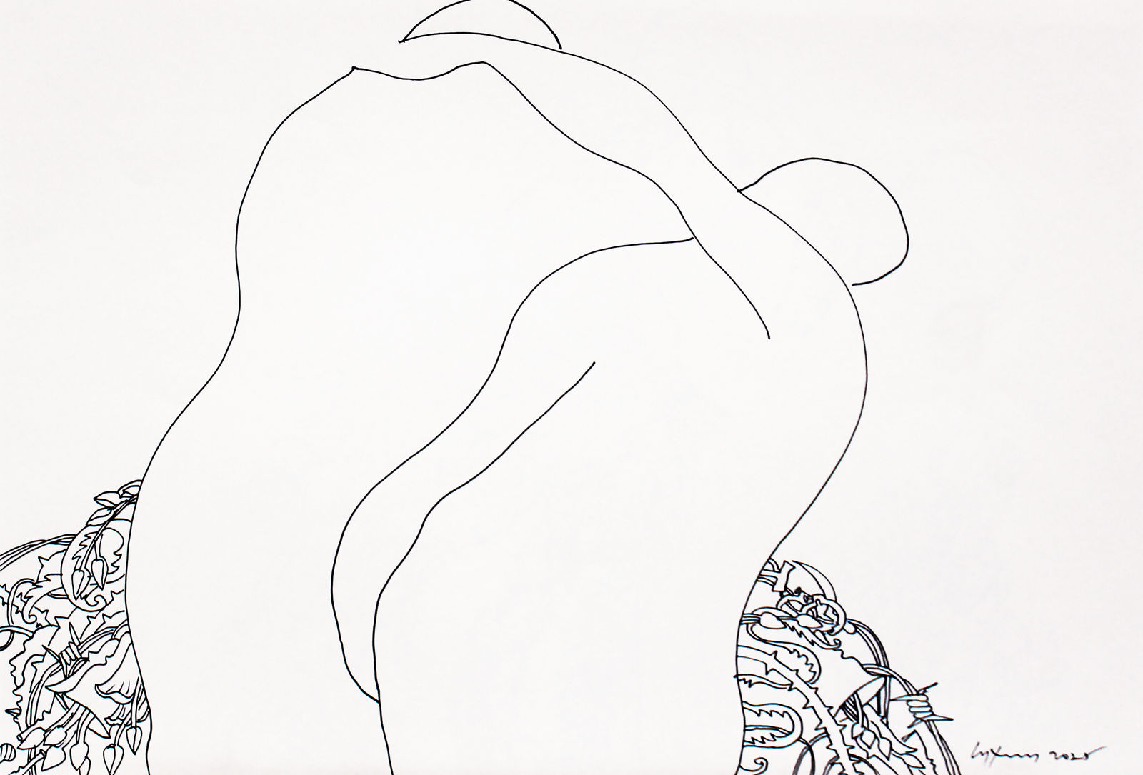 Chandraguptha Thenuwara, Neo-Glitch Dancers II, 2025