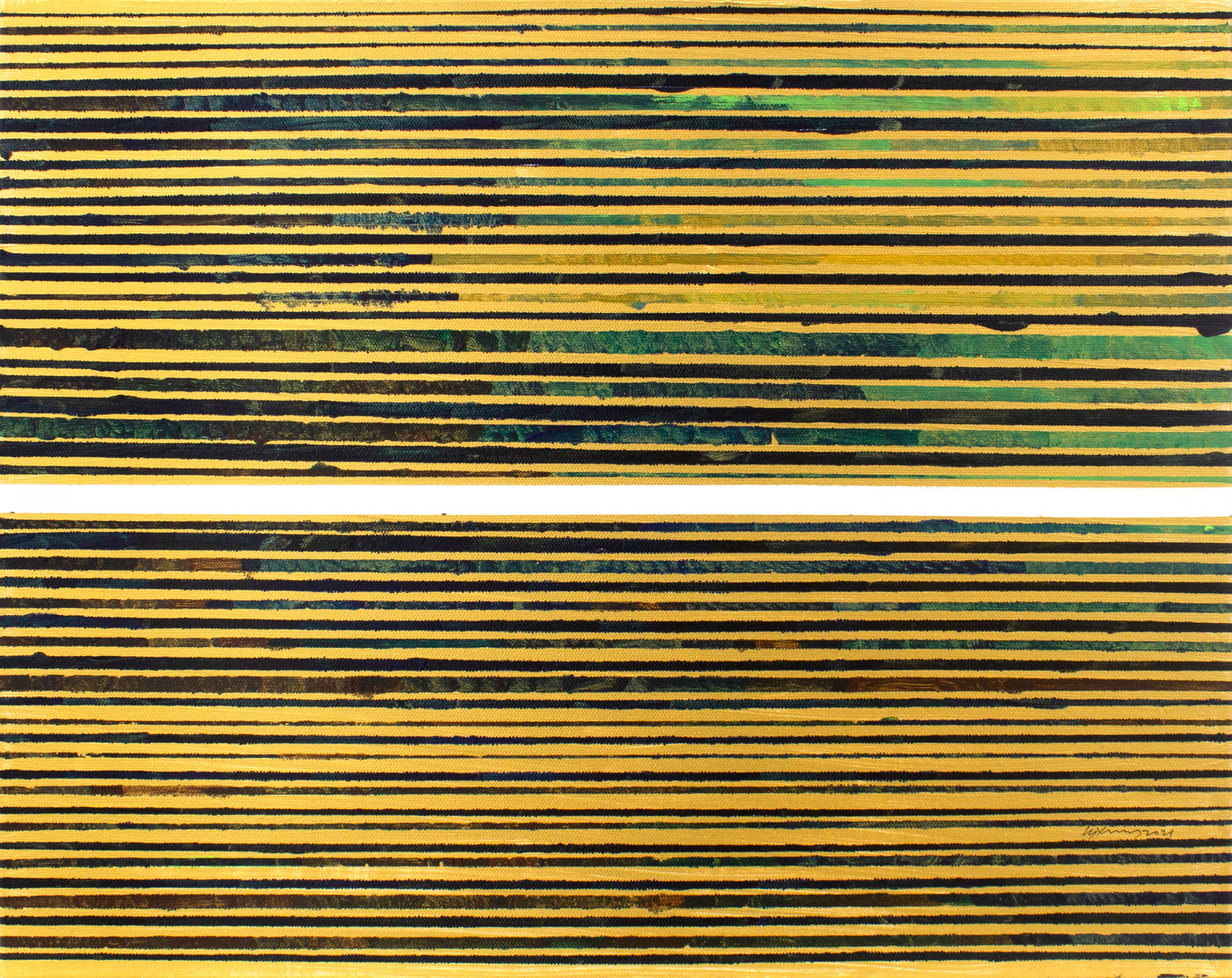 Chandraguptha Thenuwara, BLINDS: Lines No.3, 2021