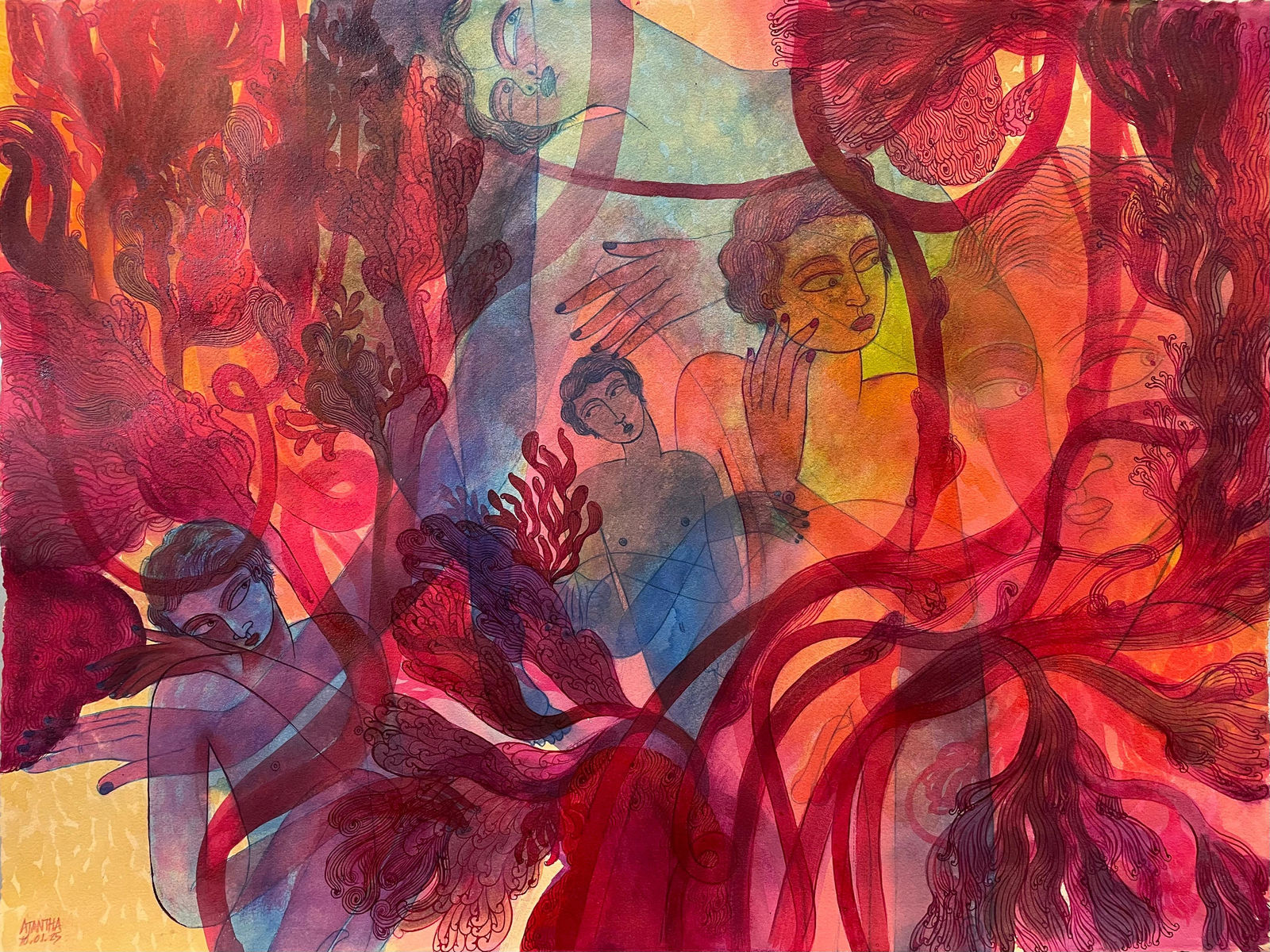 Ajantha Ranaweera, Water Garden 18, 2025