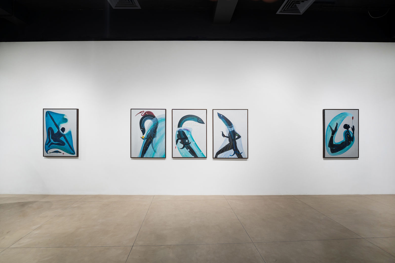 Sivasubramaniam Kajendran, The Moon Under The Sea XIV, 2024