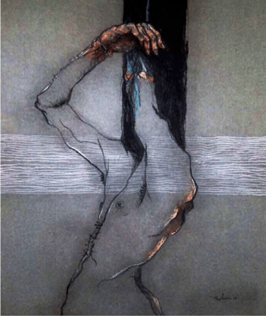 Hashan Cooray, Hair Counter, 2017