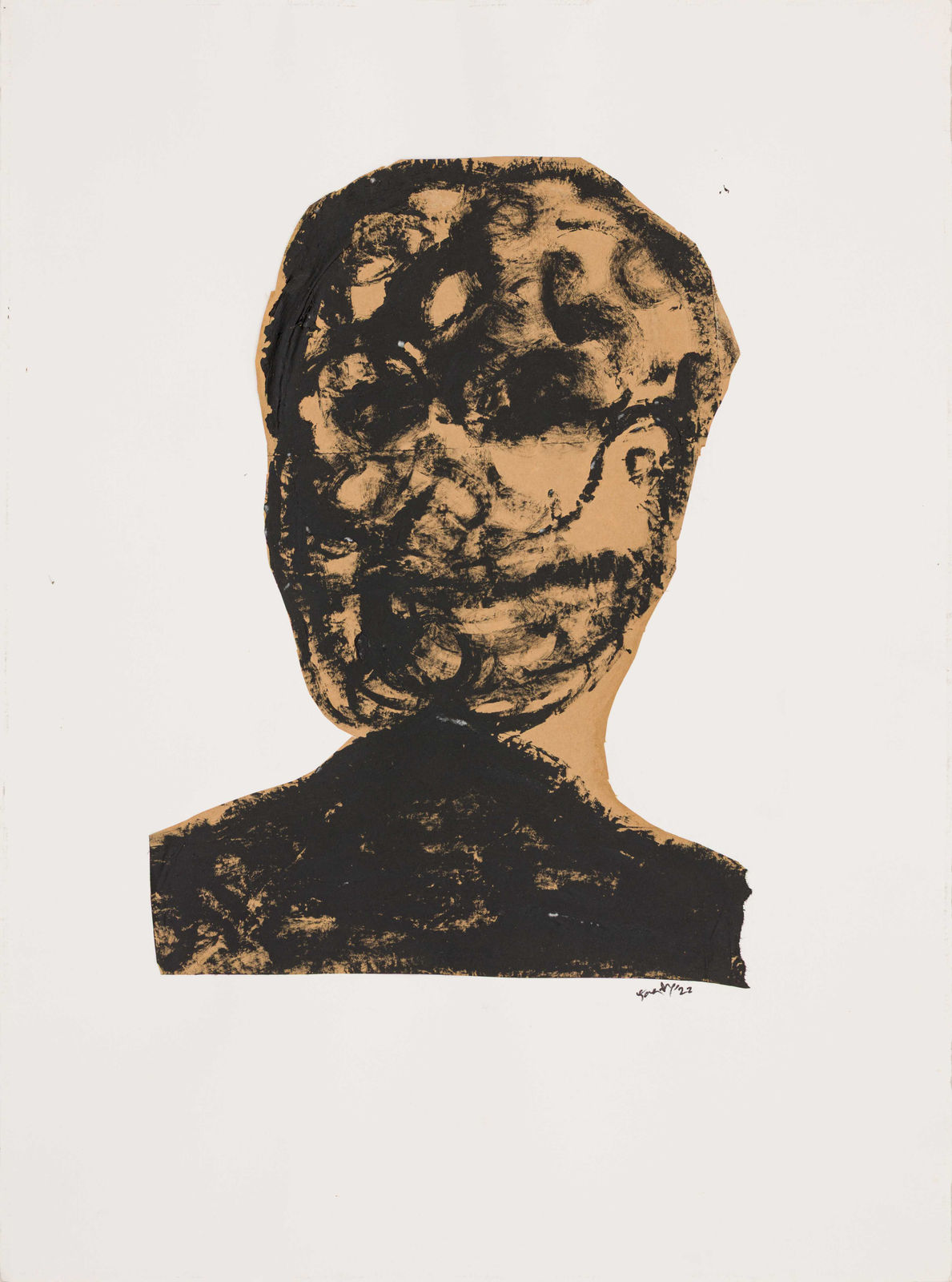 Jagath Weerasinghe, Head on the Hill I, 2022