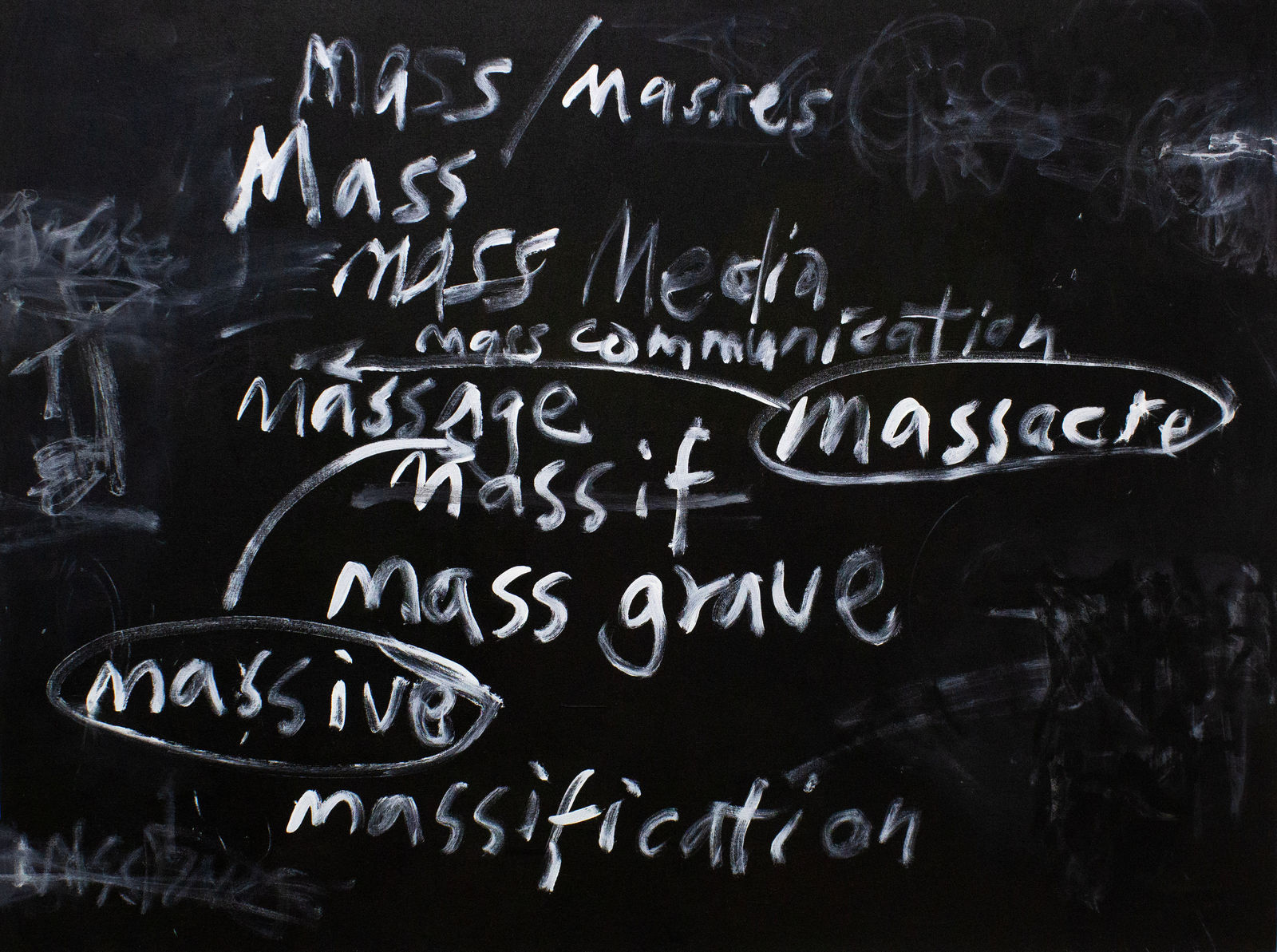 Chandraguptha Thenuwara, Blackboard, 2023