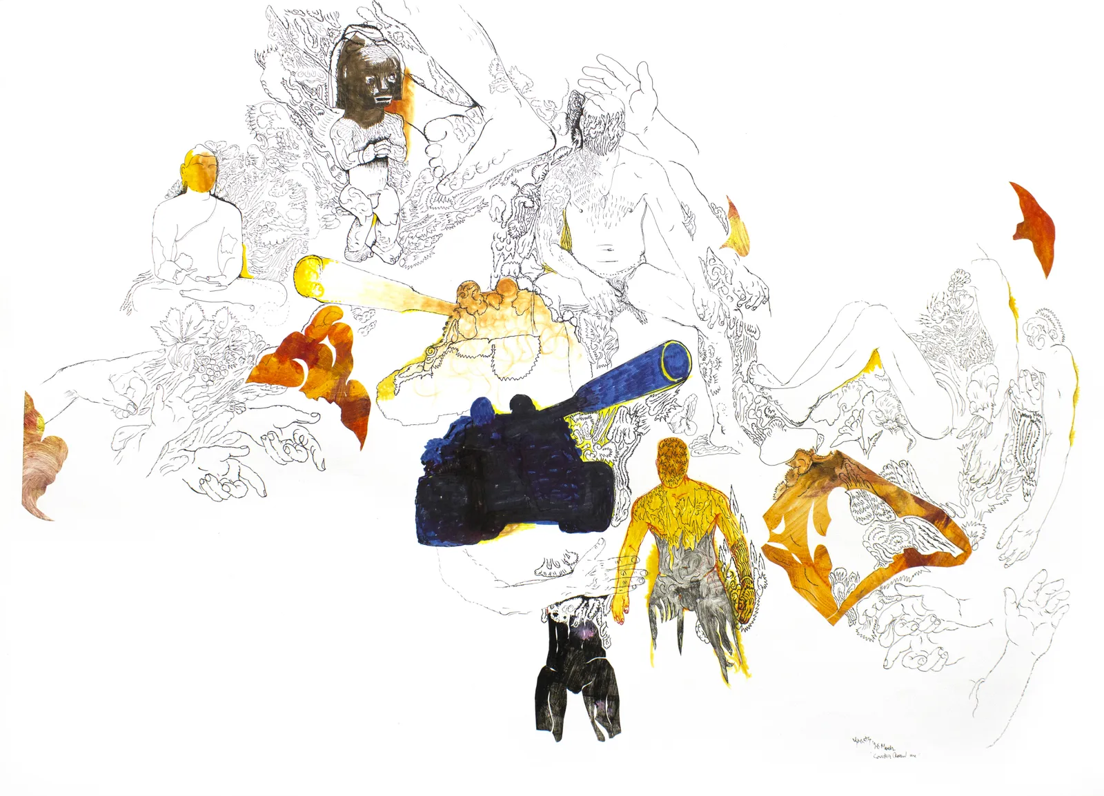 Jagath Weerasinghe, Untitled 4, 2021