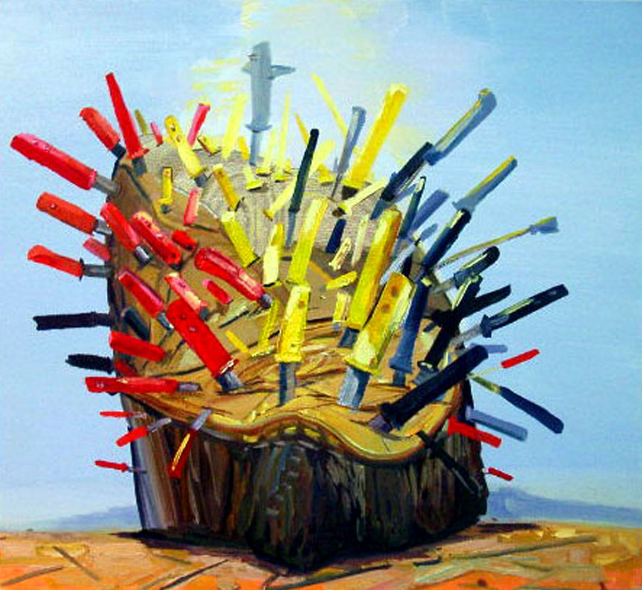 Dana Schutz, The Population, 2002