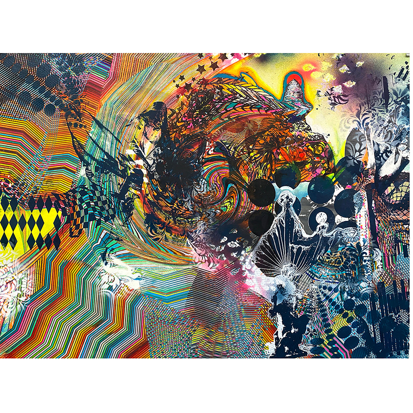 Corrie Slawson, Future dithering that folds and unfolds in the past. I try to remain present., 2022