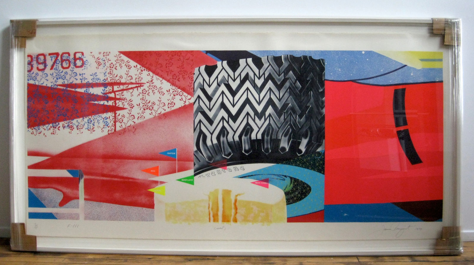 James Rosenquist, F-111 (North, South, East, West), 1974