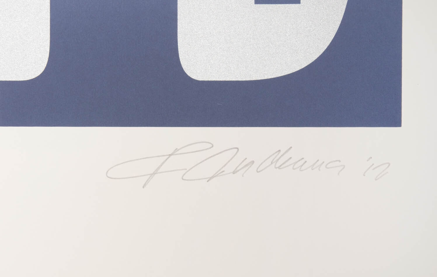 Robert Indiana, Four Seasons of Hope Silver, 2012