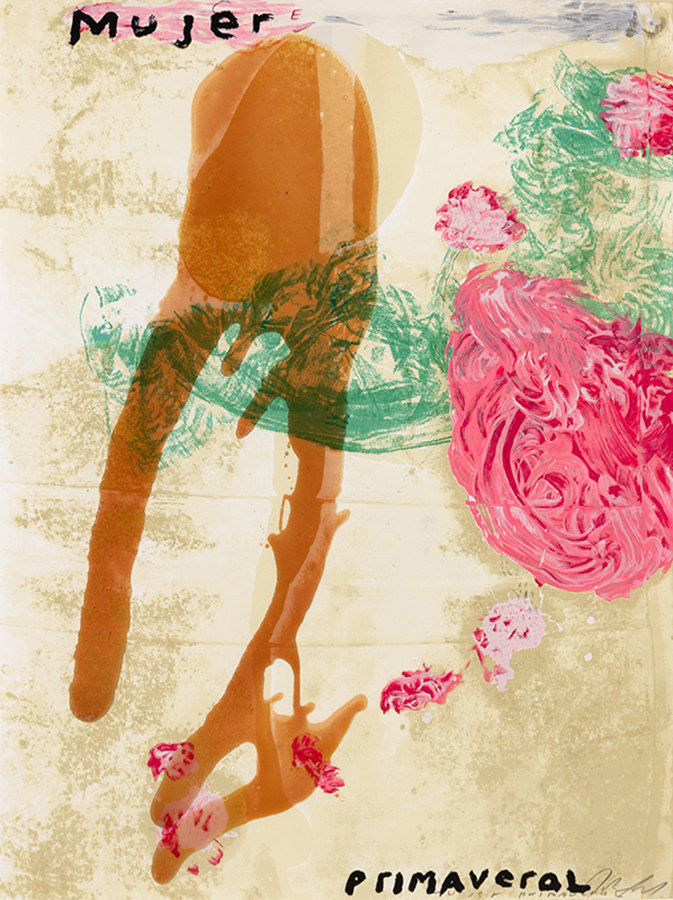 Julian Schnabel, Mujer Primaveral, from Sexual Spring-Like Winter, 1995