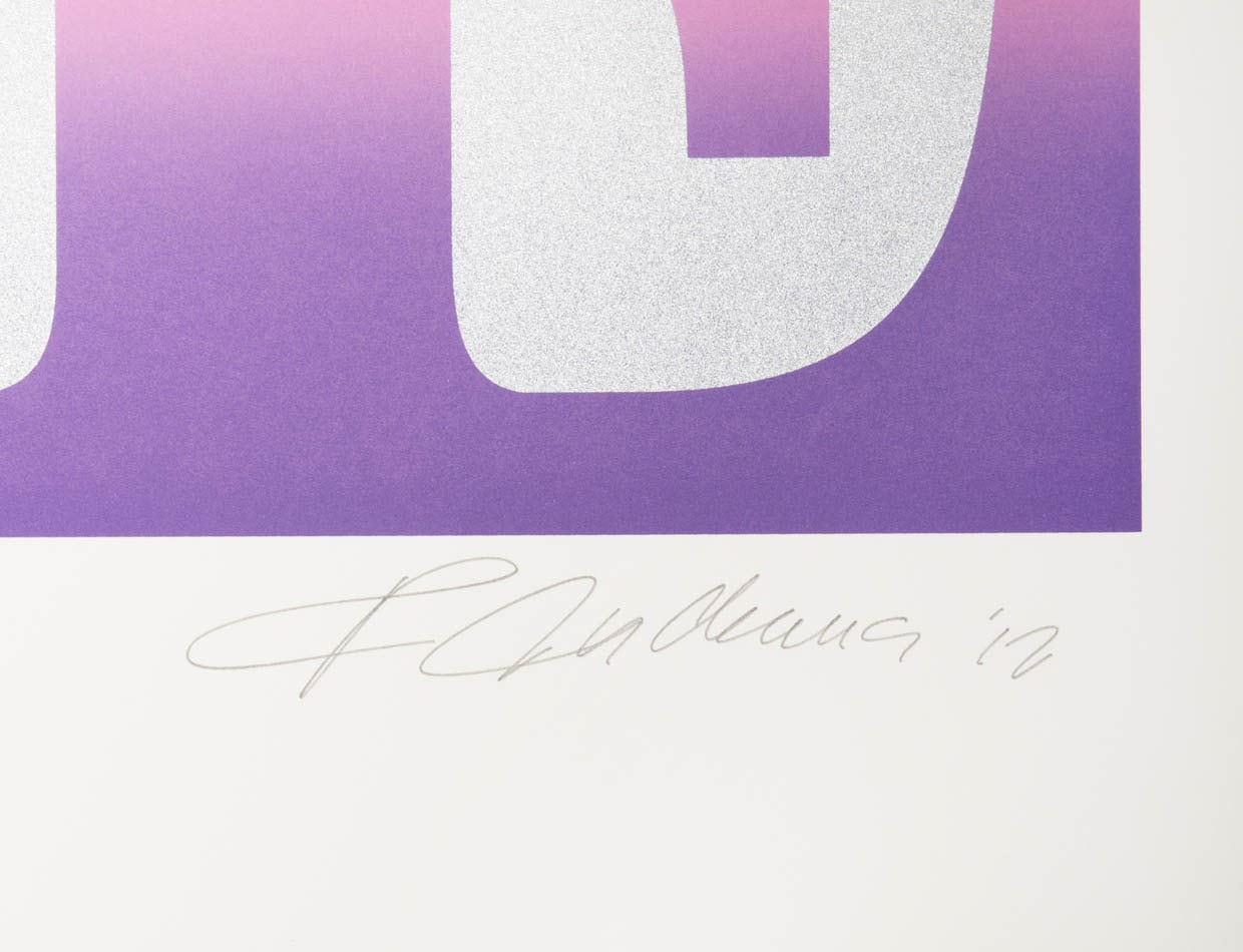 Robert Indiana, Four Seasons of Hope Silver, 2012