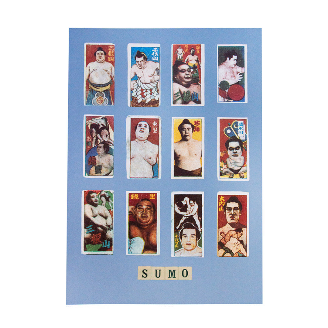 Peter Blake, S is for Sumo, from Alphabet Series, 1991