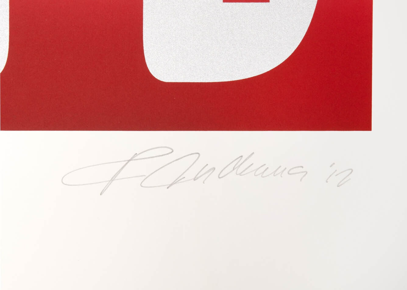 Robert Indiana, Four Seasons of Hope Silver, 2012