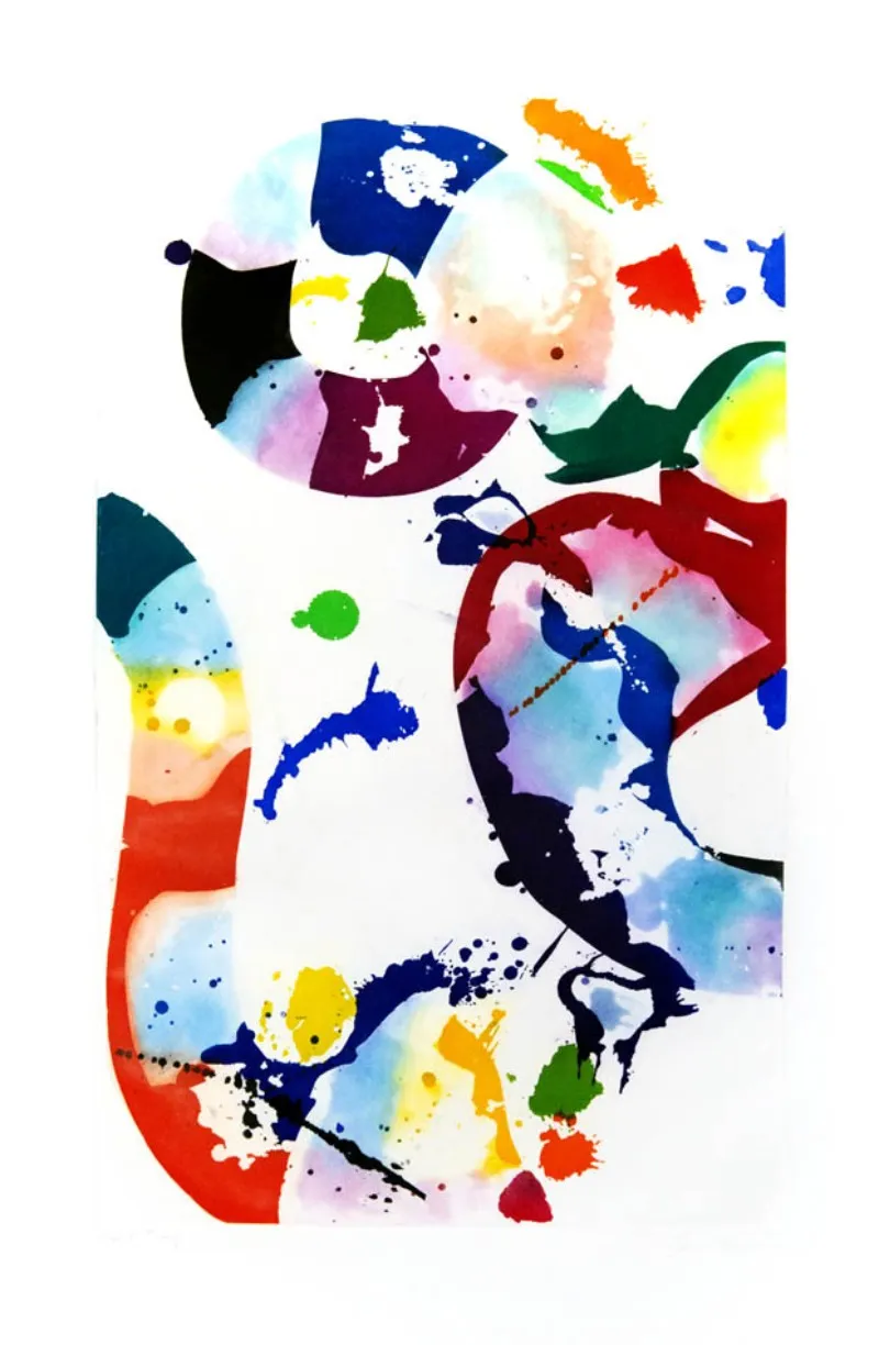 Sam Francis, Untitled (SFE-085), ca. 1992