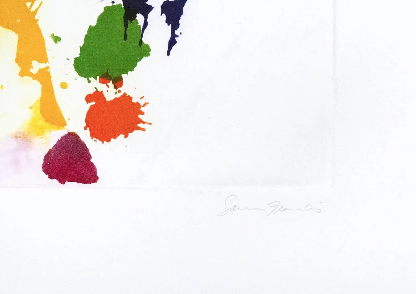 Sam Francis, Untitled (SFE-085), ca. 1992