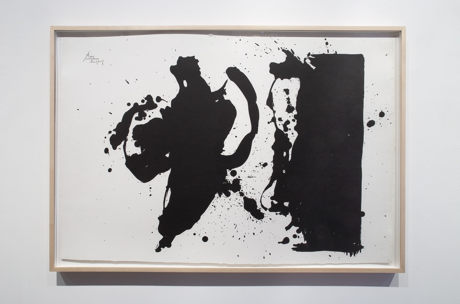 Robert MOTHERWELL, Elegy Study, 1979