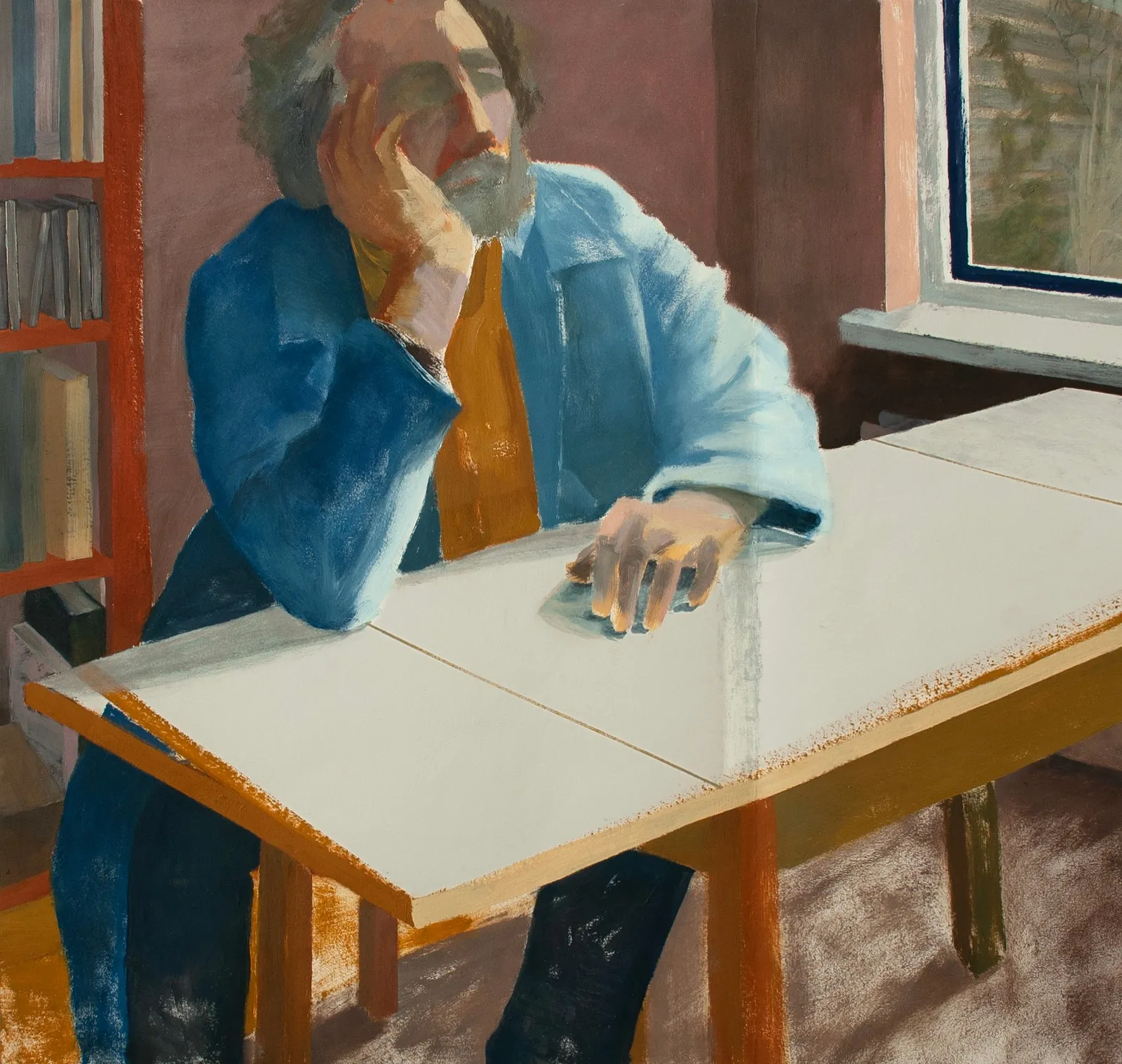 Krista Wamsteker, Hij denkt uitzitten, hij voelt ..., 2025