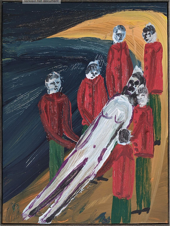 David Noro, Man and woman dealing with the past, 2020