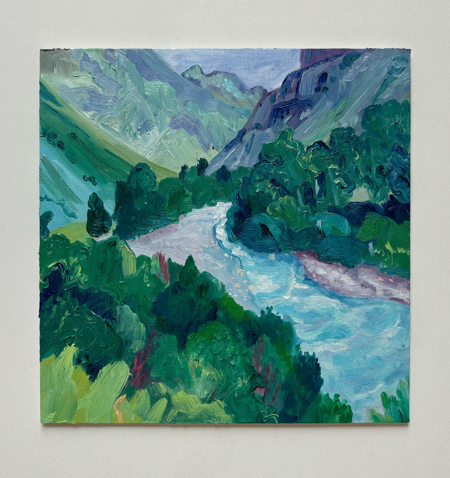 Elise Debrock, Rivier in Parc National des Ecrins, 2024