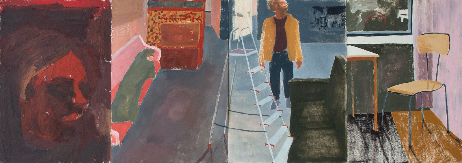 Krista Wamsteker, De trap staat vreemd, 2024