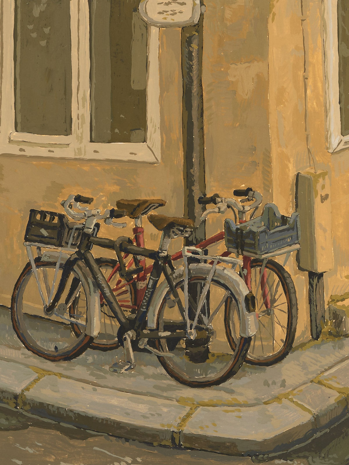 Felix De Clercq, Bikes in Alley, 2025