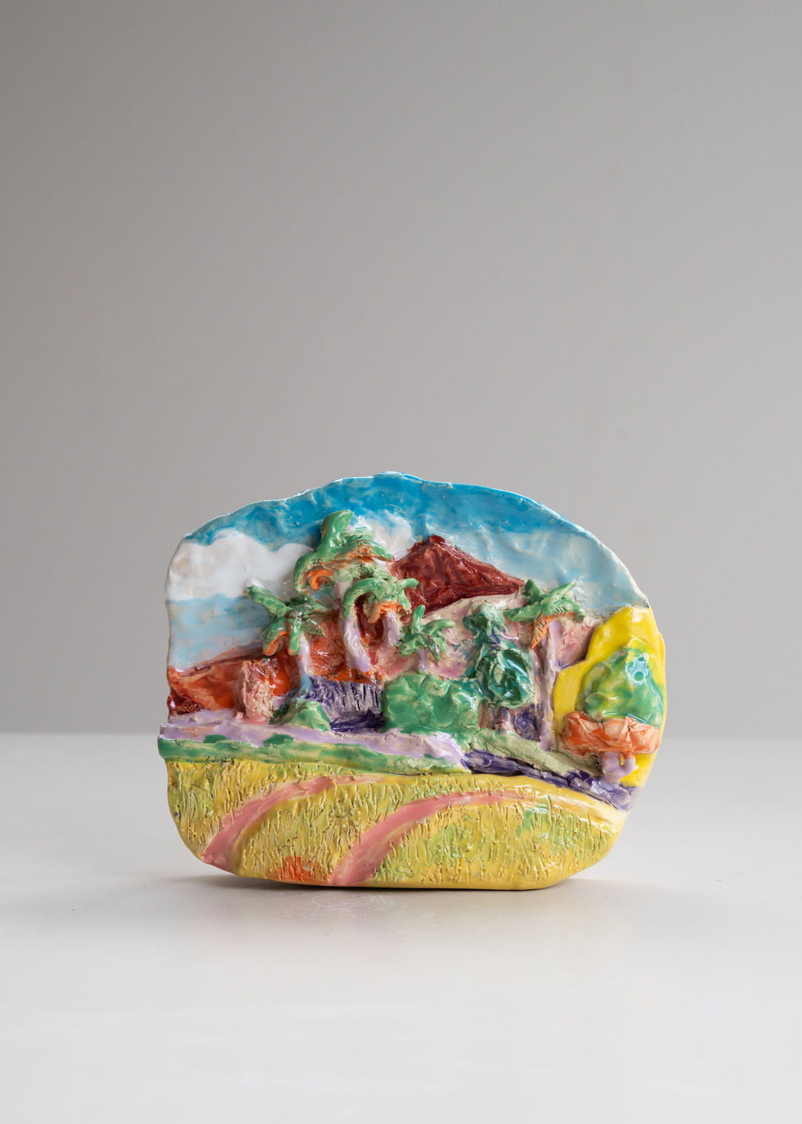 Elise Debrock, Tahitian Landscape, Paul Gauguin, 2023