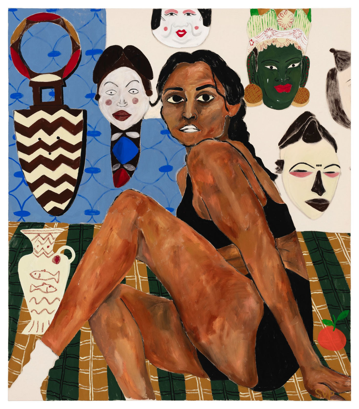 Shirley Villavicencio Pizango, The Mask of my Soul, 2024