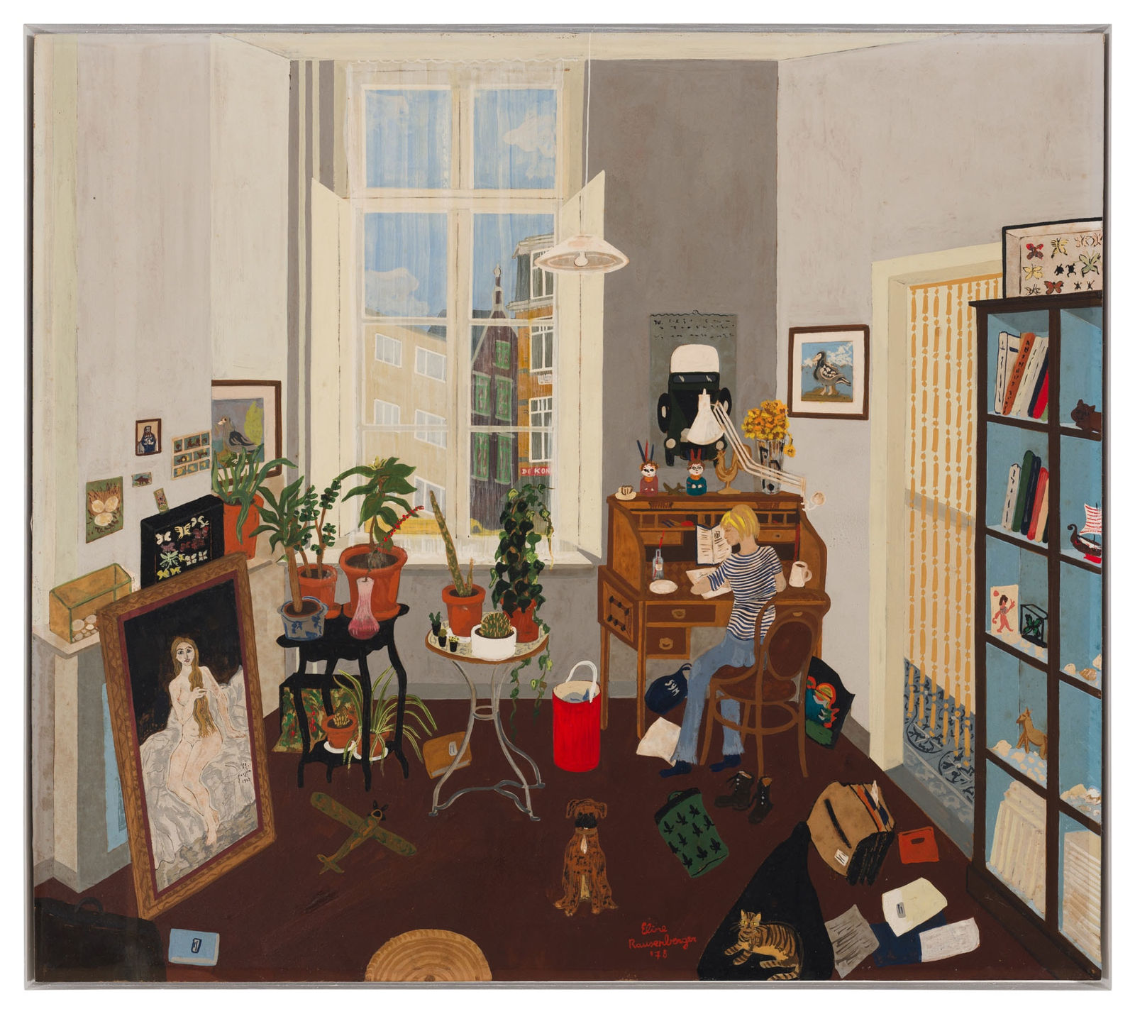 Eline Rausenberger, Studeerkamer Pascal, 1978