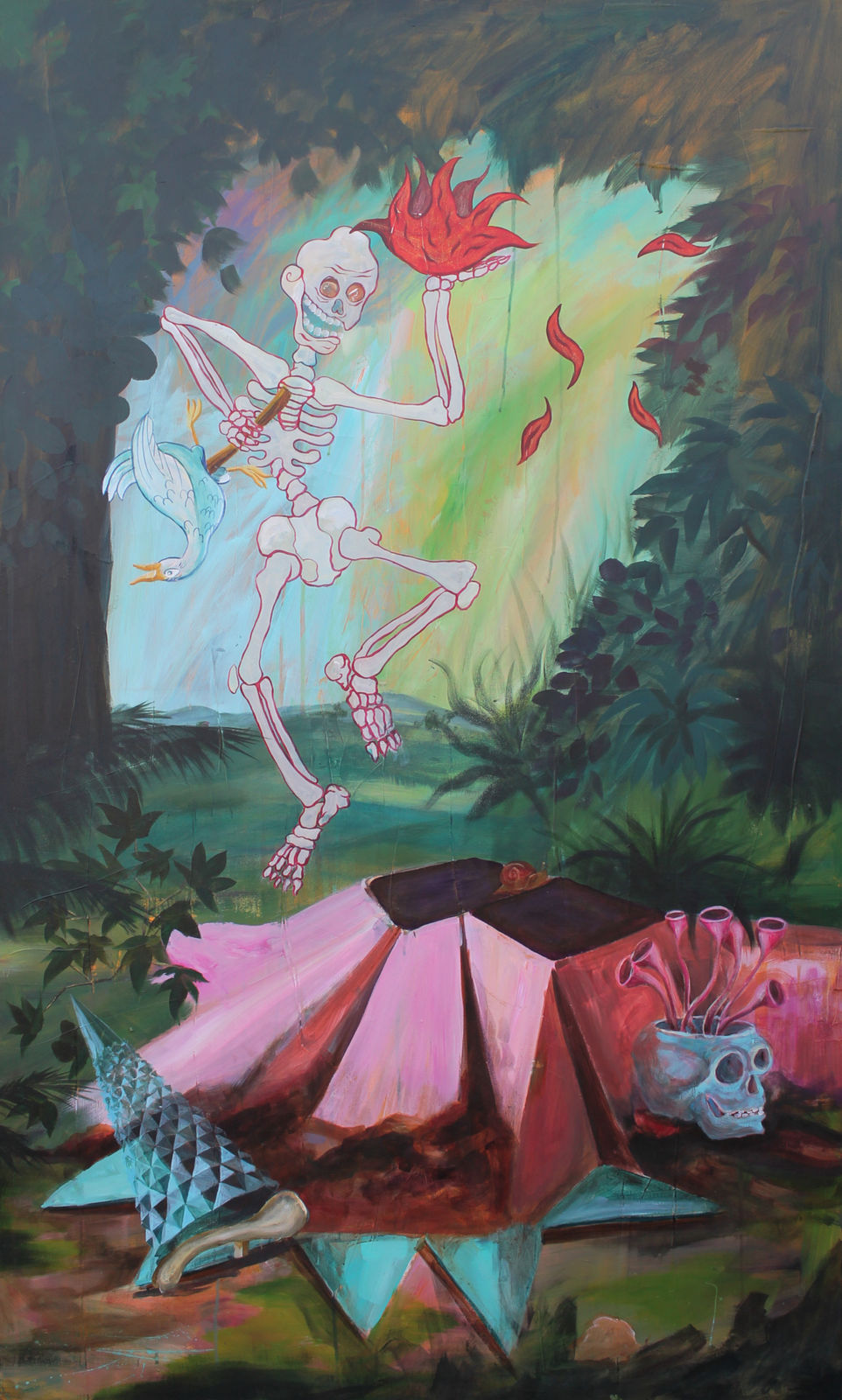 Geert Koekoeckx, Duckstick & the Flamethrower, 2021