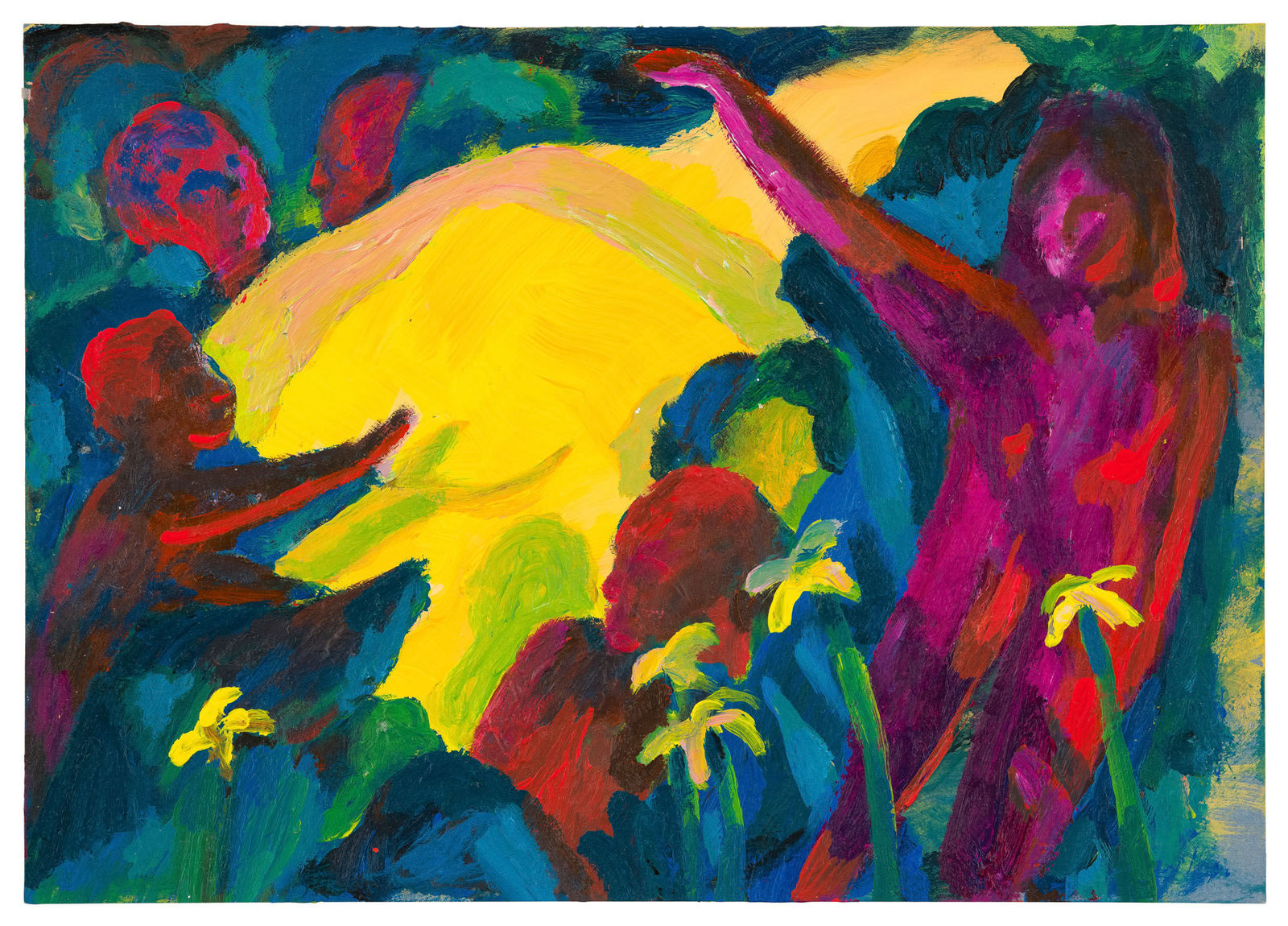 Santiago Evans, Behind the Meadow, 2022