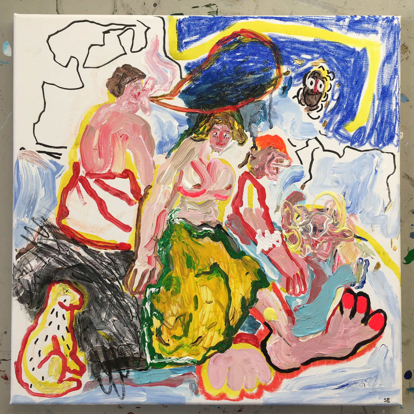 Sacha Eckes, At Least you Have Nice Feet, 2020