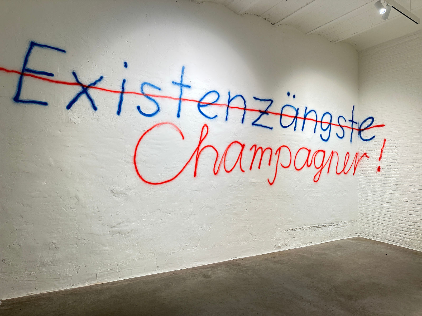 Beni Bischof, Existenzängste Champagner!, 2024