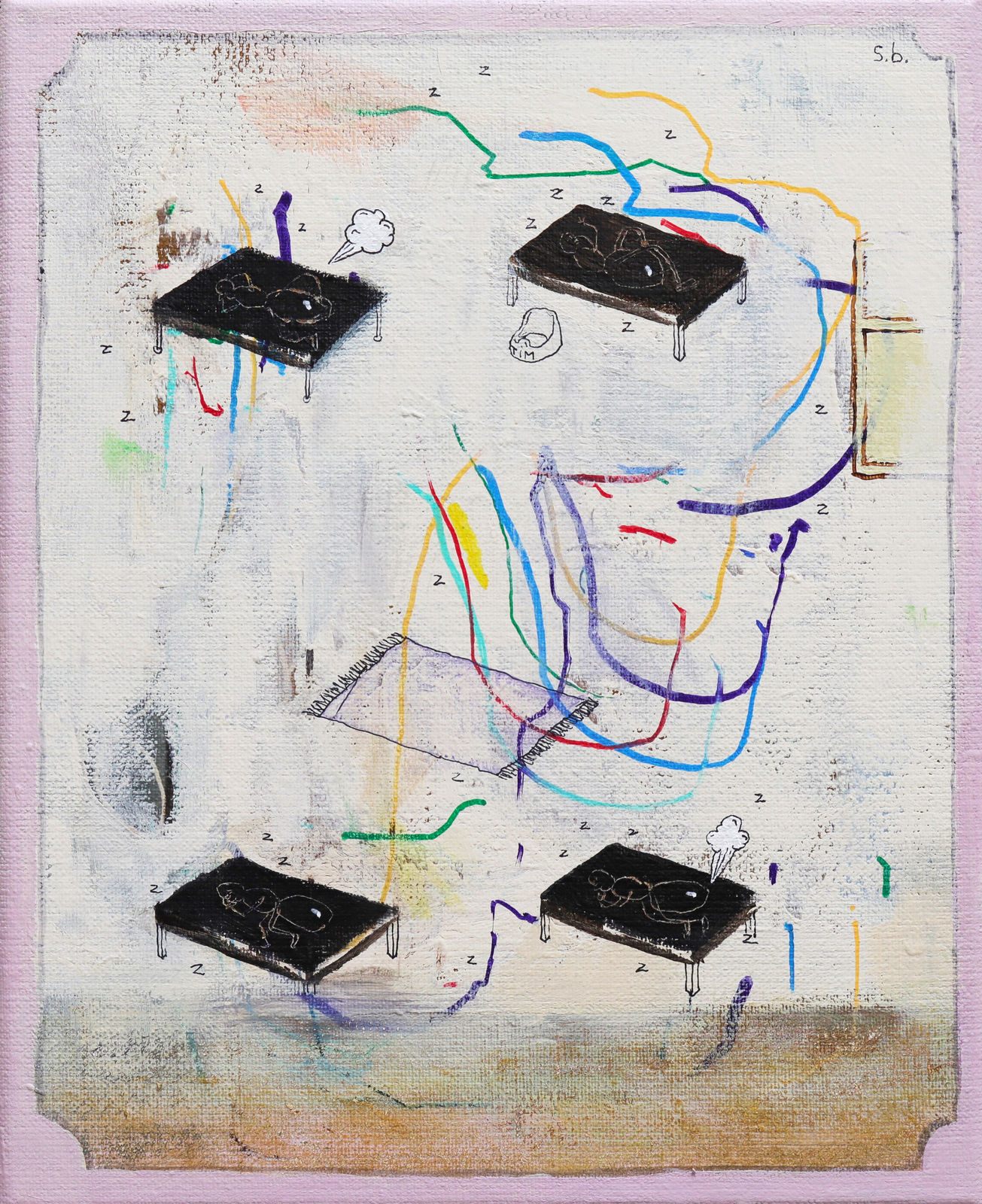 Stijn Bastianen, The shared bedroom, 2022