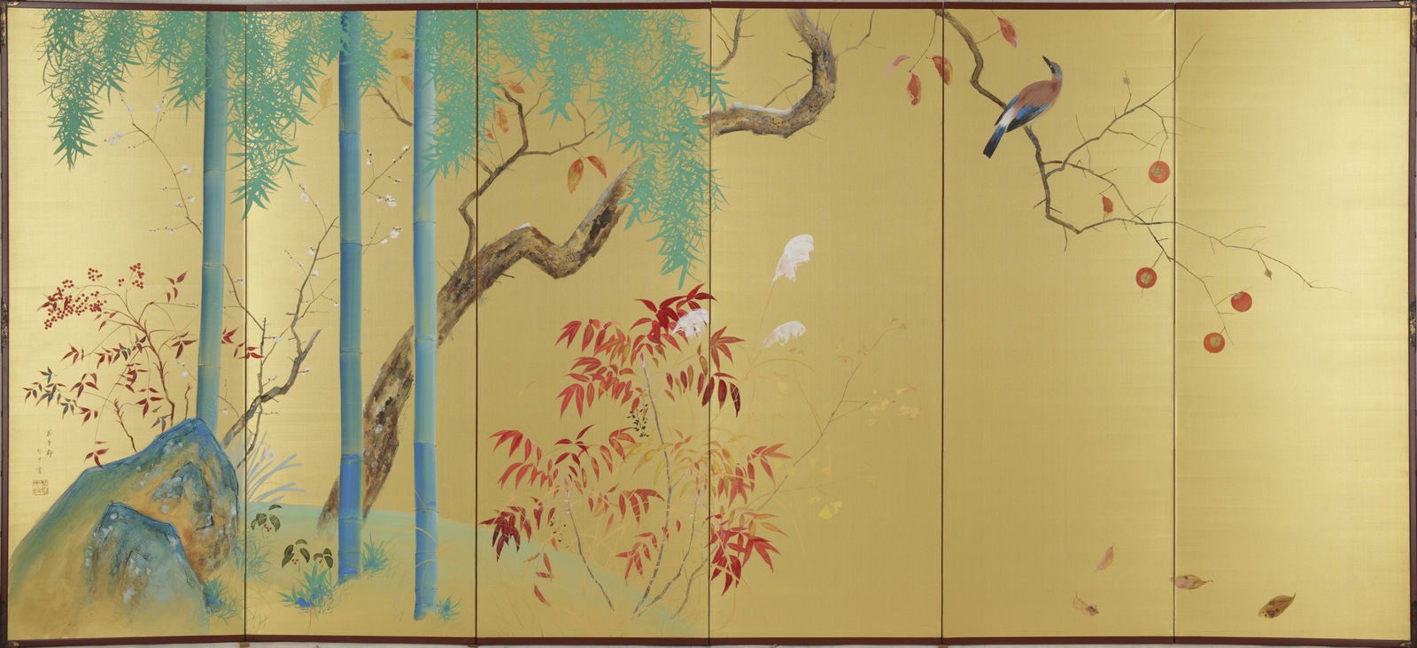 Kitagami Seigyu (1891−1970), Flowers and Grasses of the Four Seasons