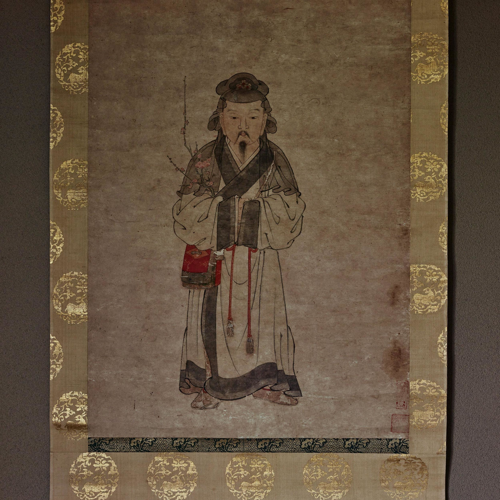 Sesshū Tōyō (1420–1506) , Tenjin Crossing the Ocean to China