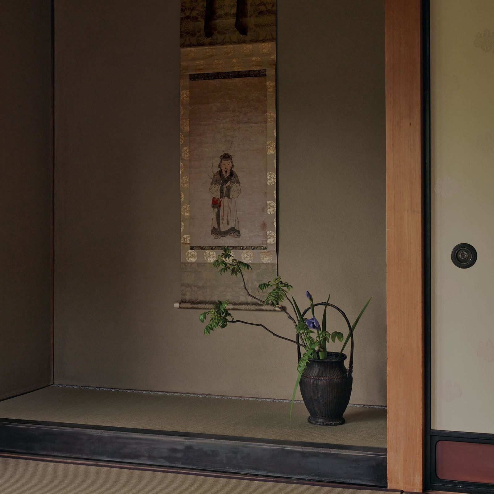 Sesshū Tōyō (1420–1506) , Tenjin Crossing the Ocean to China