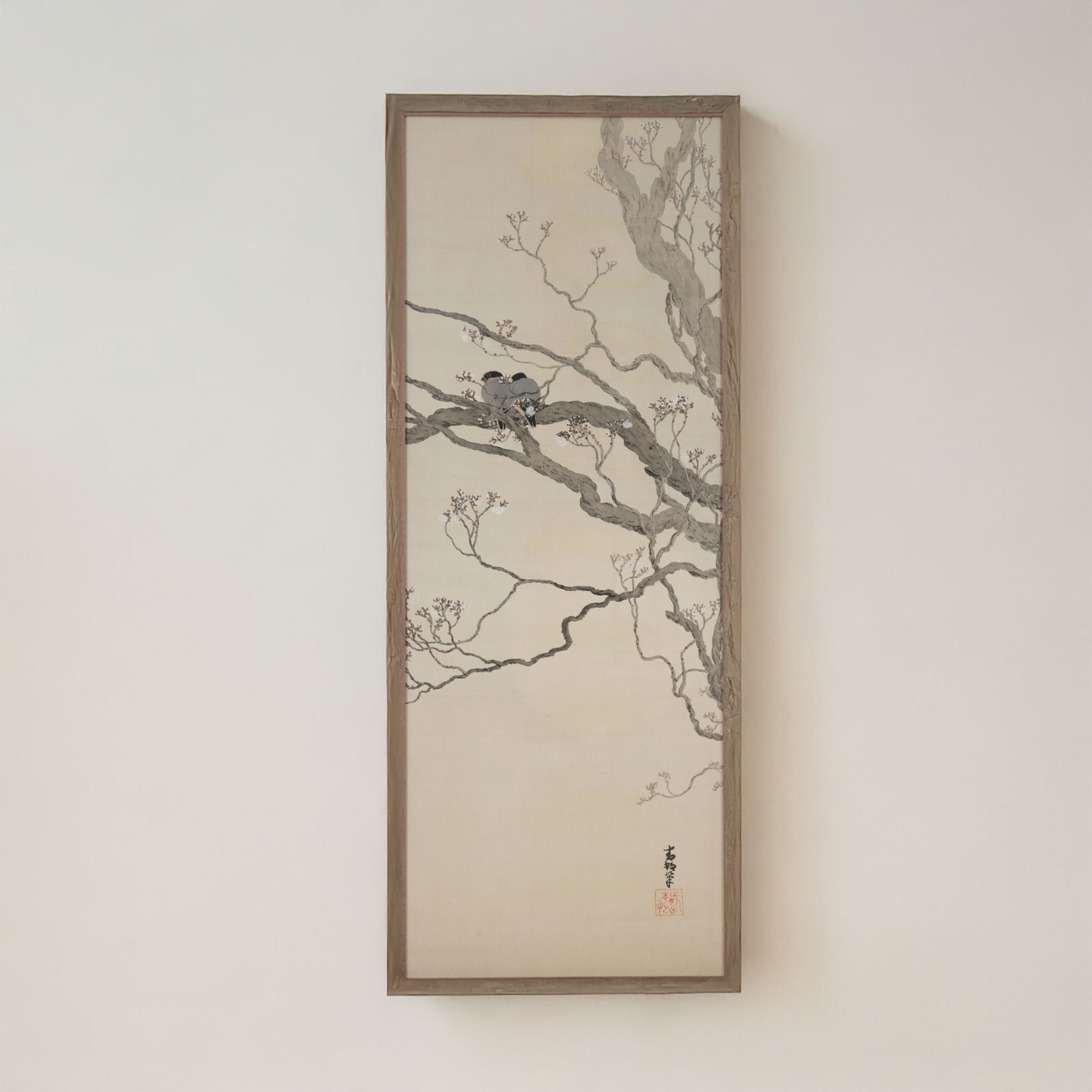 Maeda Seison (1885–1977) , Birds and Plum Blossoms
