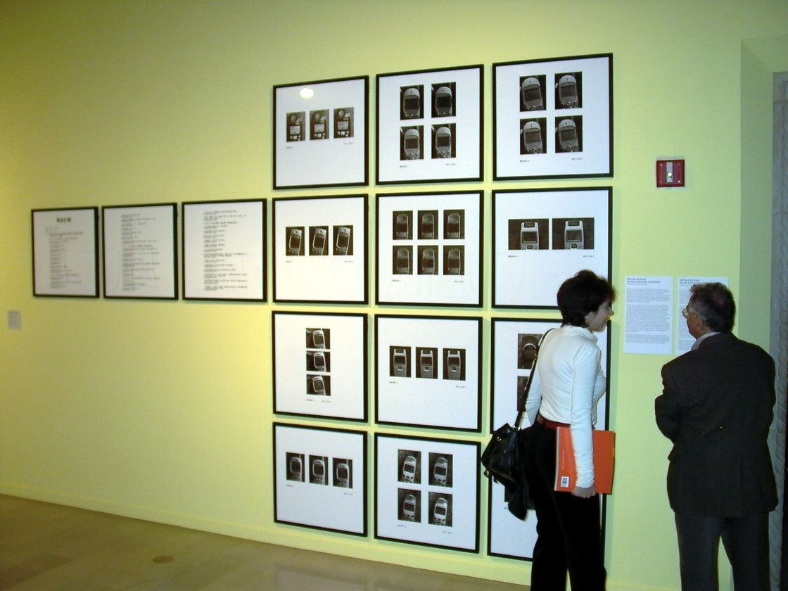 Shi Jin-Hua, Text Message Project, 2002