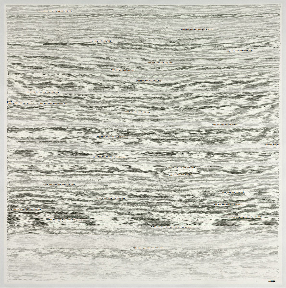 Shi Jin-Hua, Pen Walking #117, 2011