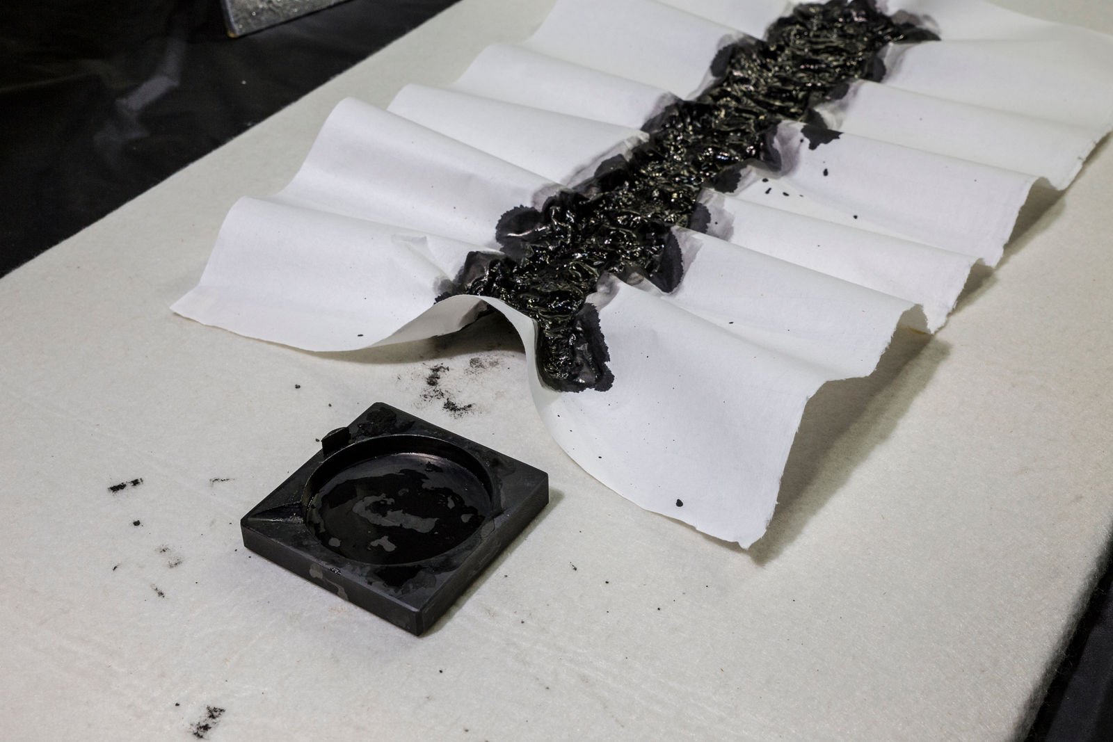 Shi Jin-Hua, Calligraphy of “一”, 2023