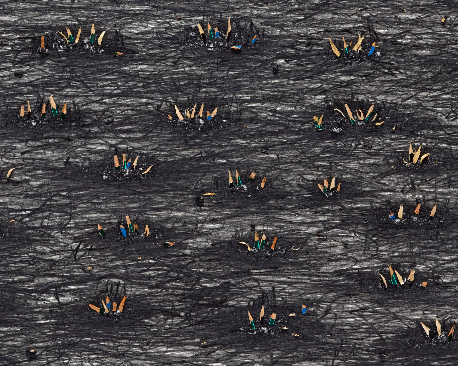 Shi Jin-Hua, Pen Walking #126, 2012