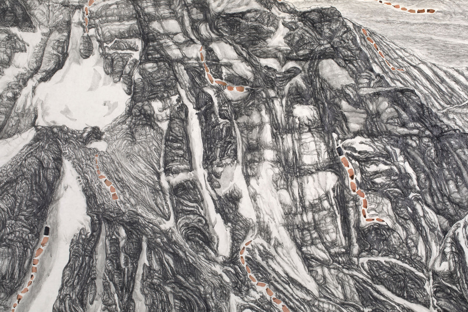 Shi Jin-Hua, Pen Walking #181, 2021–2022