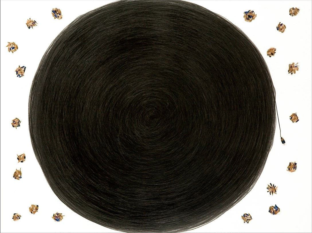 Shi Jin-Hua, Pen Walking #27, 2007