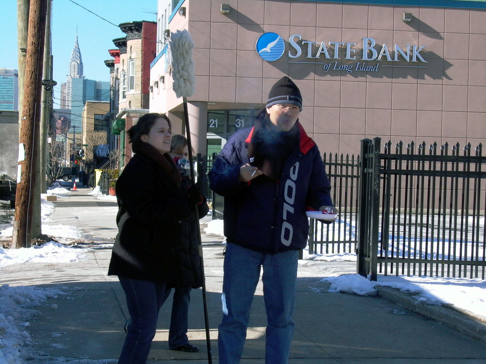 Shi Jin-Hua, Smoke Blowing, 2004