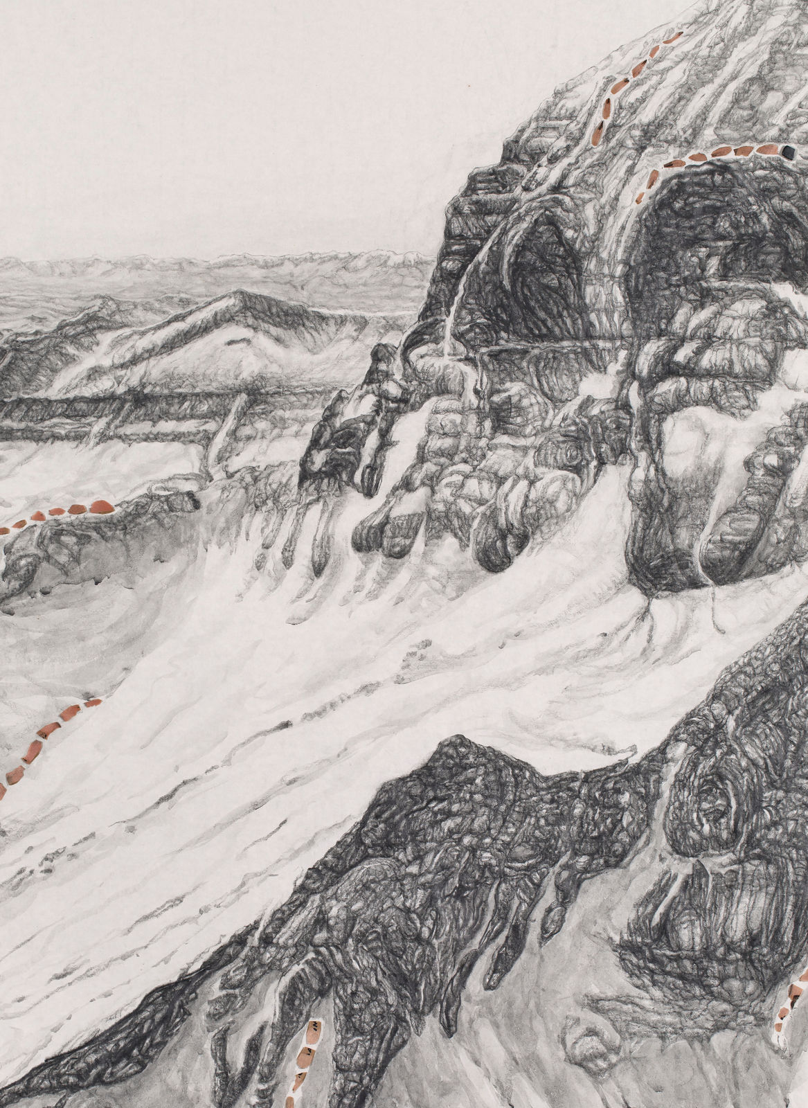 Shi Jin-Hua, Pen Walking #181, 2021–2022