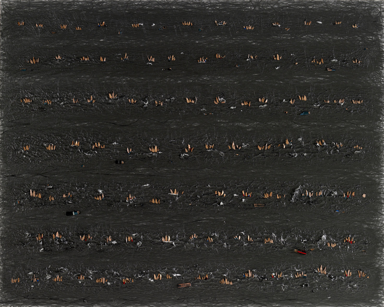 Shi Jin-Hua, Pen Walking #127, 2012