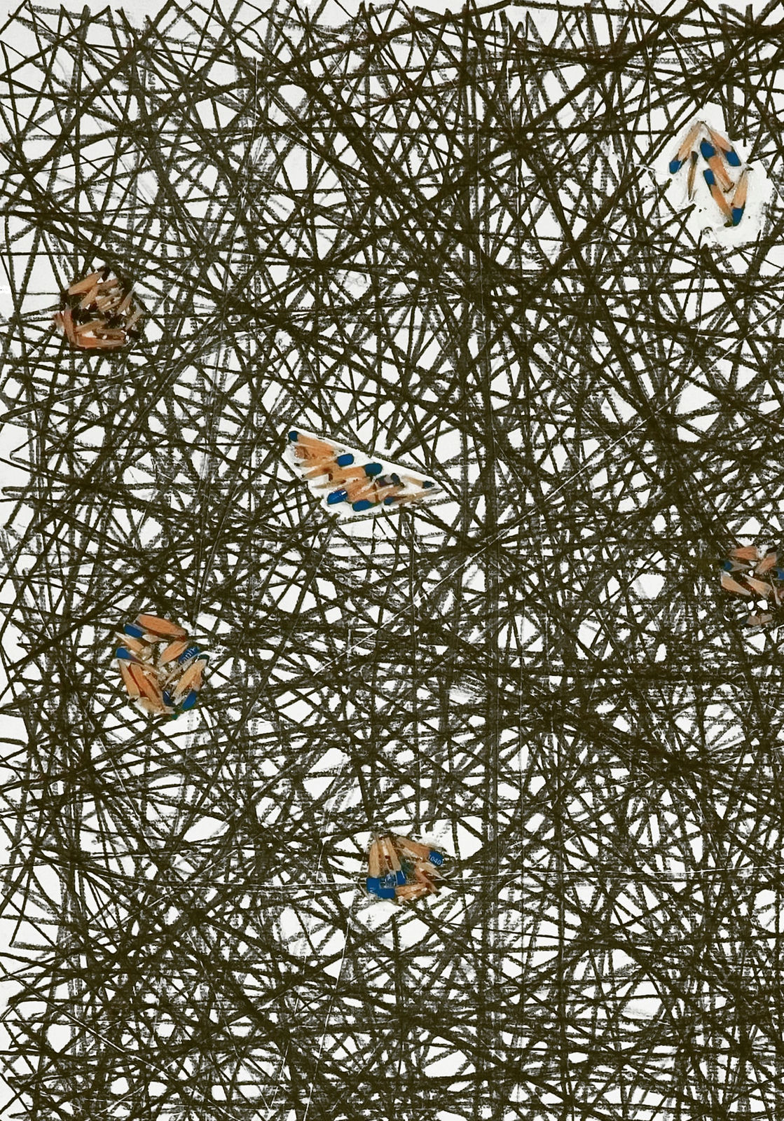 Shi Jin-Hua, Pen Walking #40, 2007